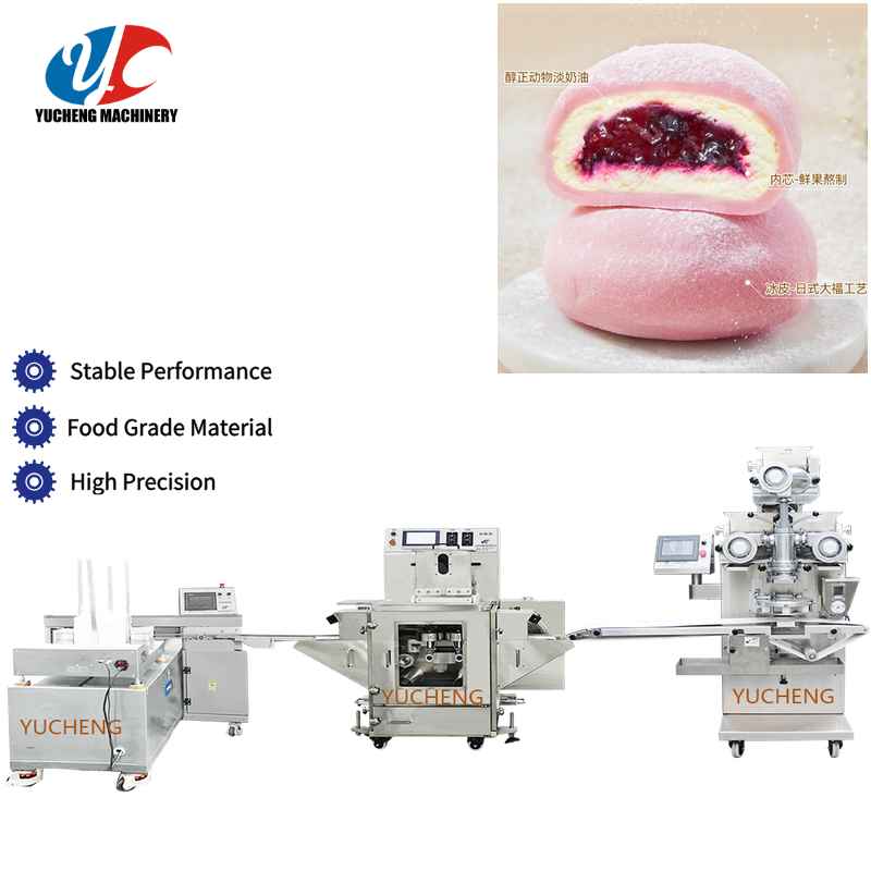 High Capacity Mochi Ice Cream Machine for Frozen Dessert Manufacturers