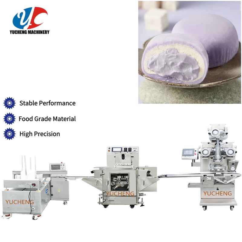 Heavy Duty Mochi Ice Cream Line for Continuous 24_7 Production
