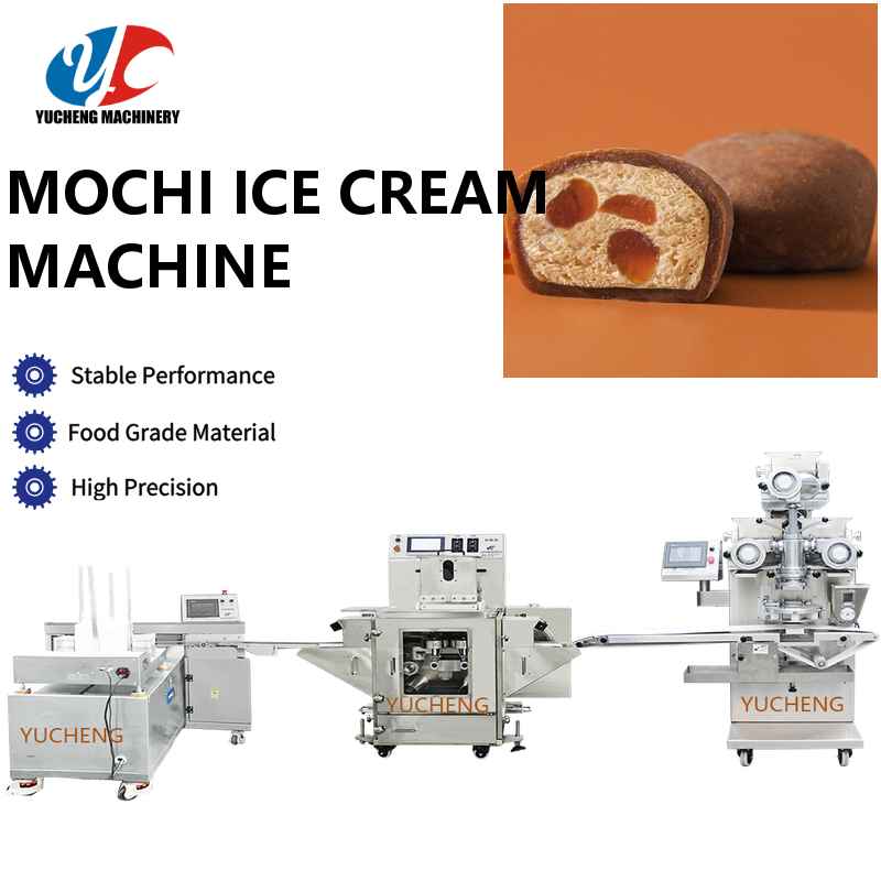 Compact Small Mochi Ice Cream Machine for Central Kitchen and Cloud Factory